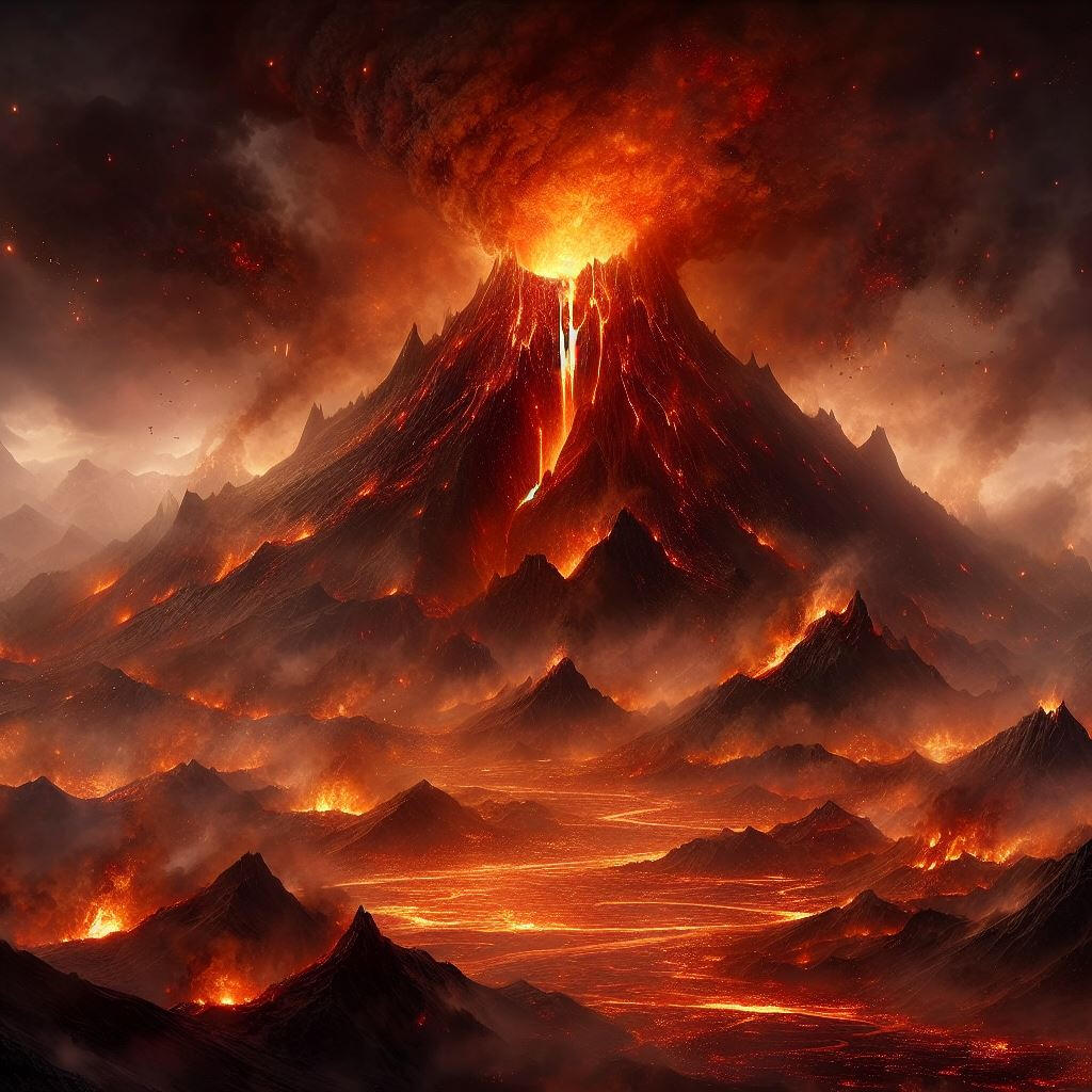 La Montagne du Destin du Seigneur des Anneaux